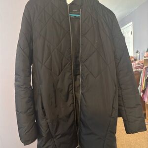 Zara Men's Black Quilted Puffer Jacket